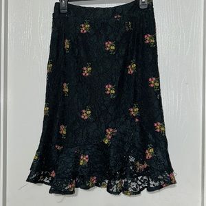 Very nice skirt with zipper on the back brand is Zara